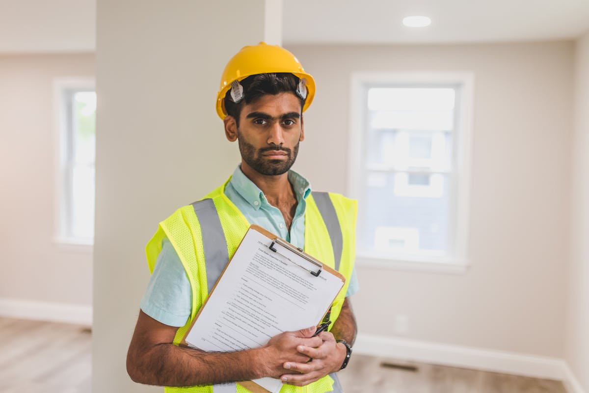 A Nitro team member in safety PPE